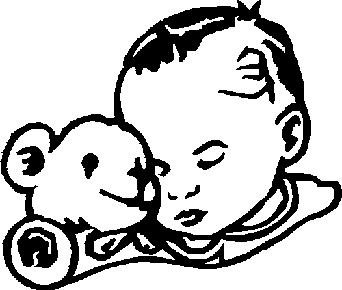 Baby Boy w Teddy