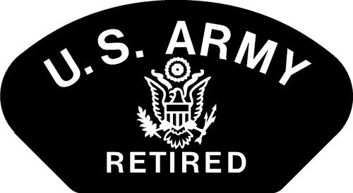 Army-Retired patch