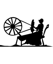 Woman Spinningwheel